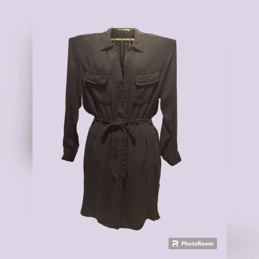 SHIRT DRESS NAVY BLUE. Size XL. BY DIP.